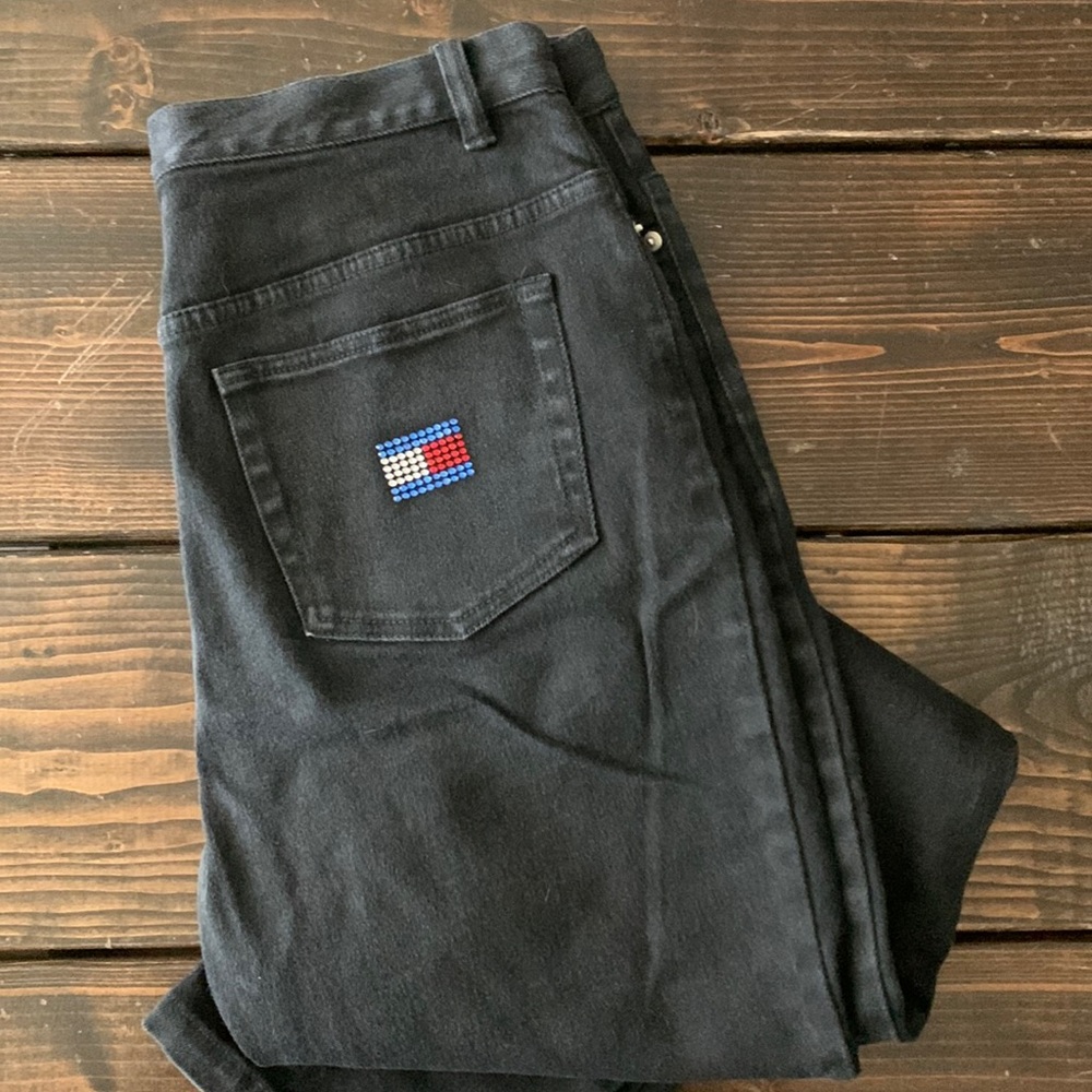 Black vintage Tommy Hilfiger jeans